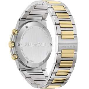 Ferragamo Quartz Chronograph Watch Me-Ferragamo Sapphire Chr