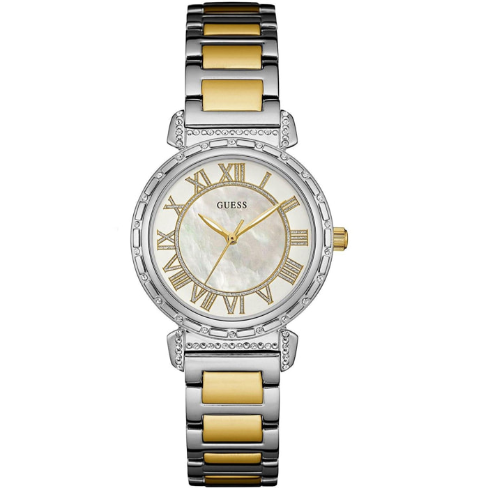 Reloj Guess W0831L3 Mujer Analogico Cuarzo con Correa de Acero