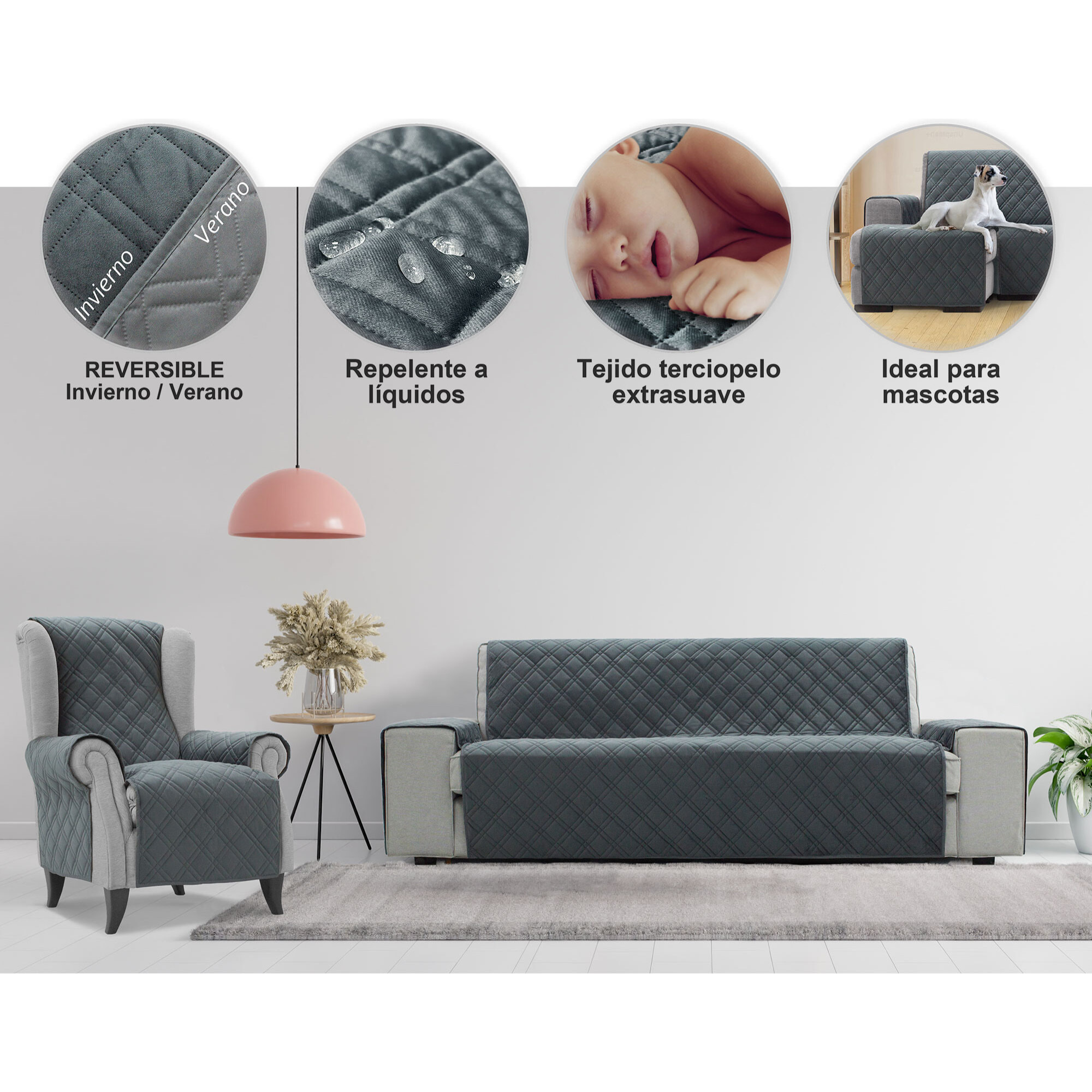 Cubre SOFÁ modelo VERONA