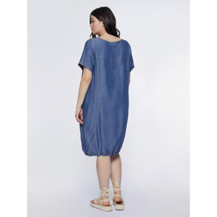 Fiorella Rubino - Vestito in TENCEL™ - Blu