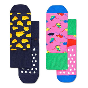 Calcetines pack-2 mouse anti-slip
