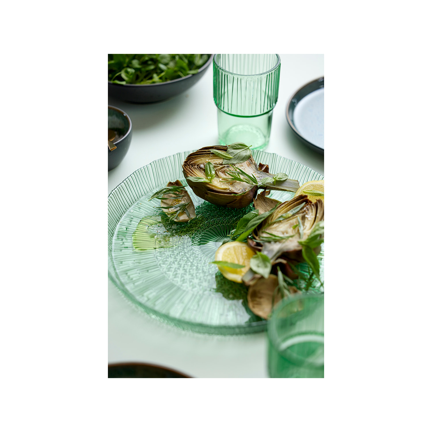 Plat de service rond Kusintha 30 cm