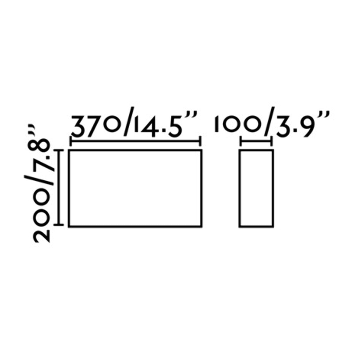 COTTON RCT Aplique negro horizontal 2L