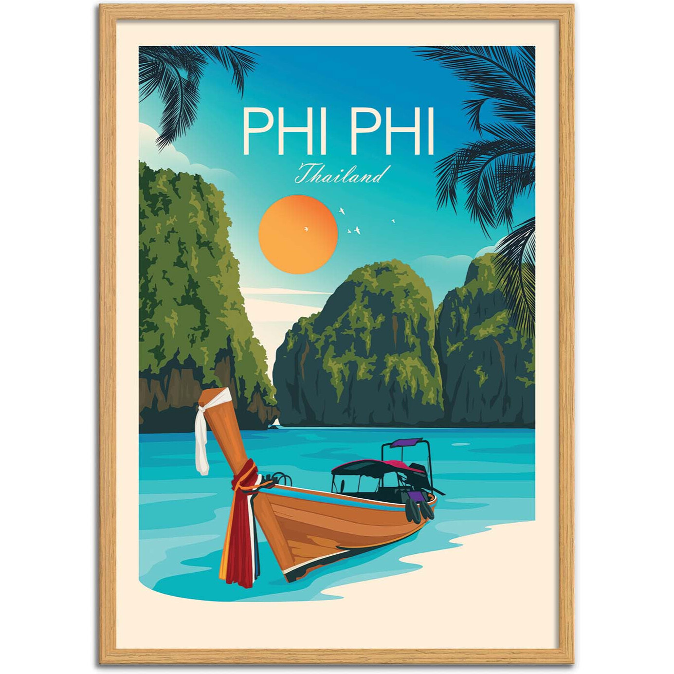 Affiche - Phi Phi Thailand - Studio Inception