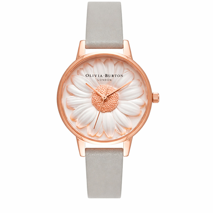 Reloj Olivia Burton OB15EG50 Mujer Analogico Cuarzo con Correa de Cuero