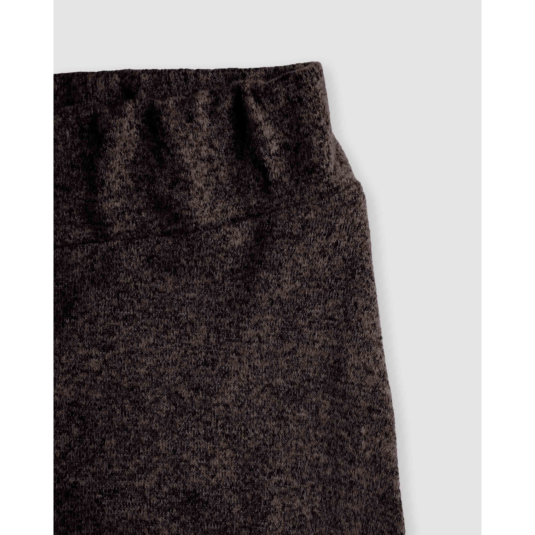 Set sudadera falda angorina gris marengo