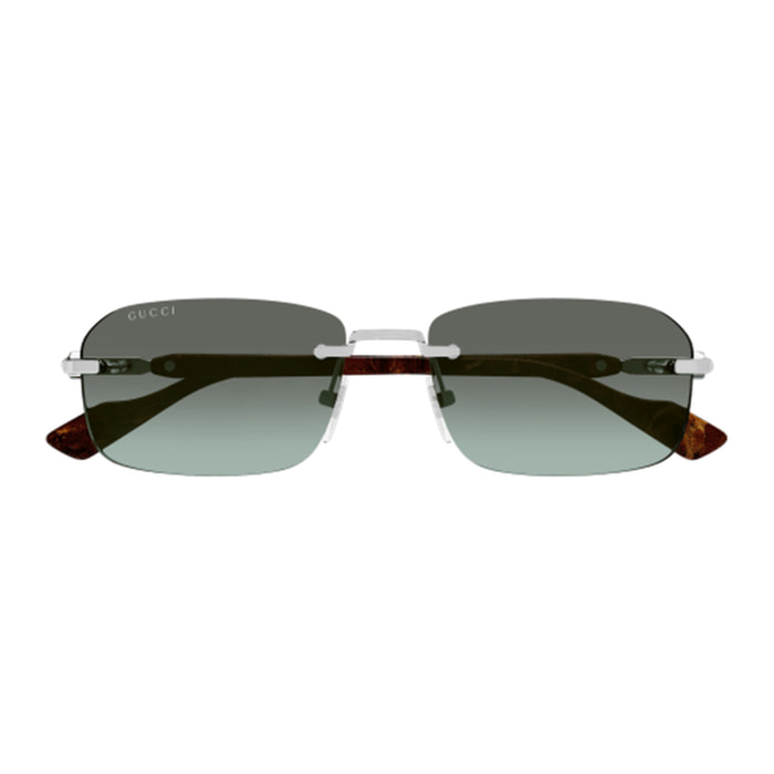 Gafas de Sol Gucci GG1221S-008 de Metal Hombre 56 mm