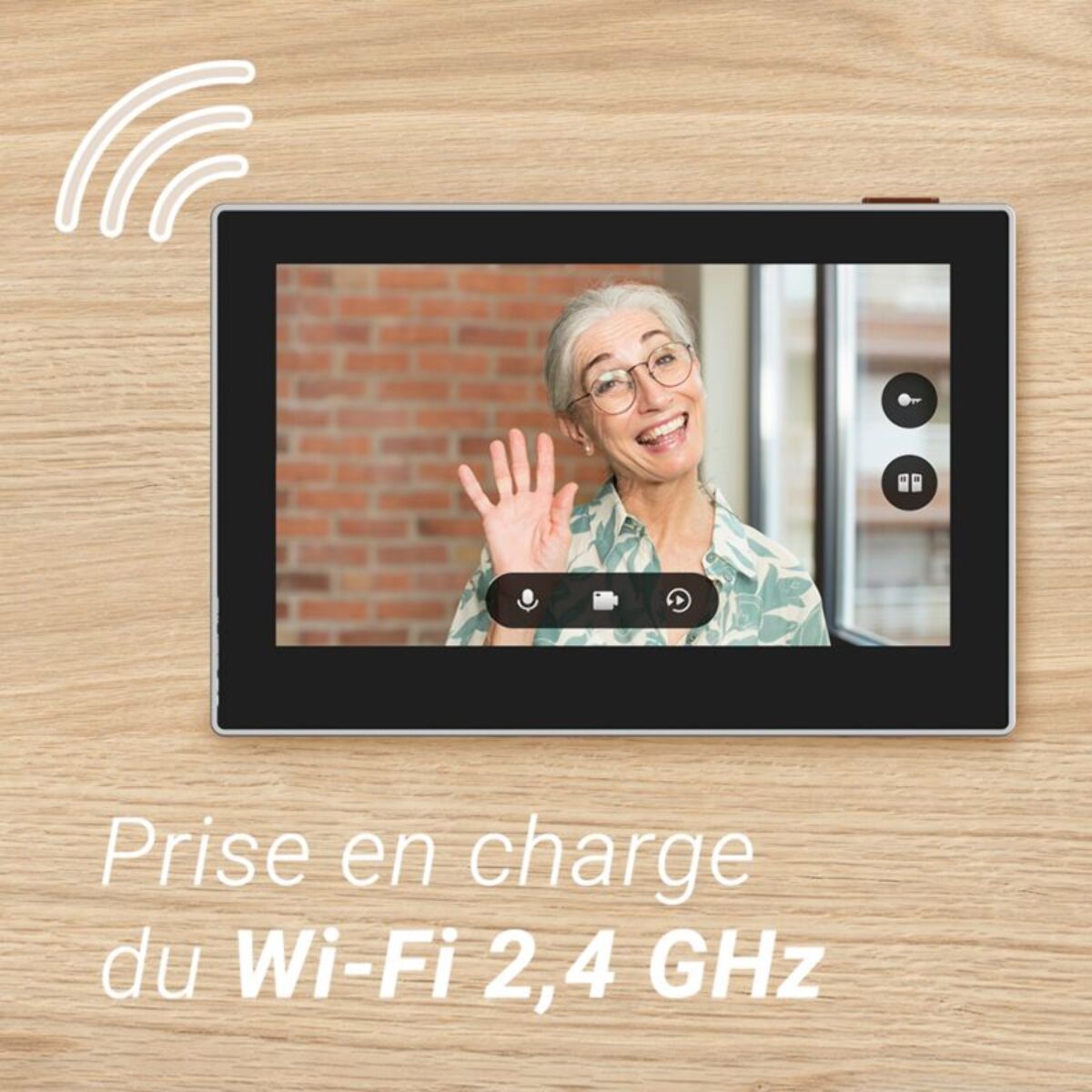 Judas Connecté EZVIZ HP2 Gold 1080P