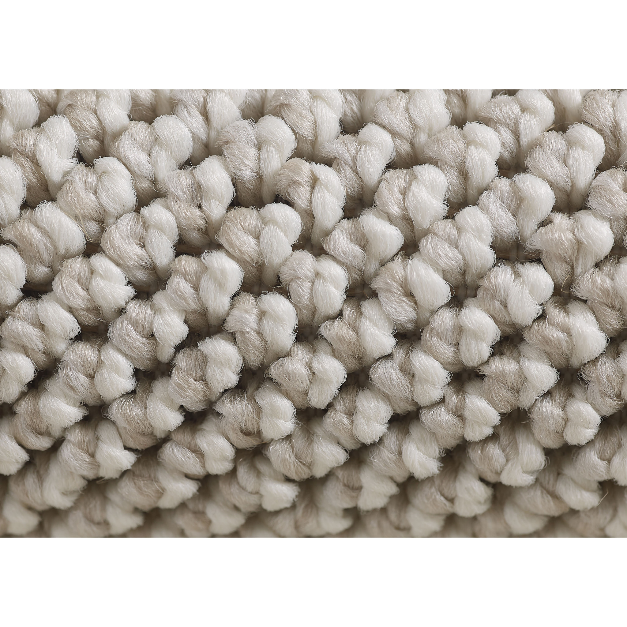 MORELIA - Tapis moderne aspect laine bouclée Creme