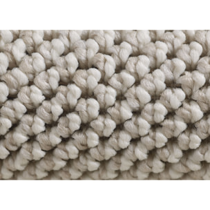MORELIA - Tapis moderne aspect laine bouclée Creme