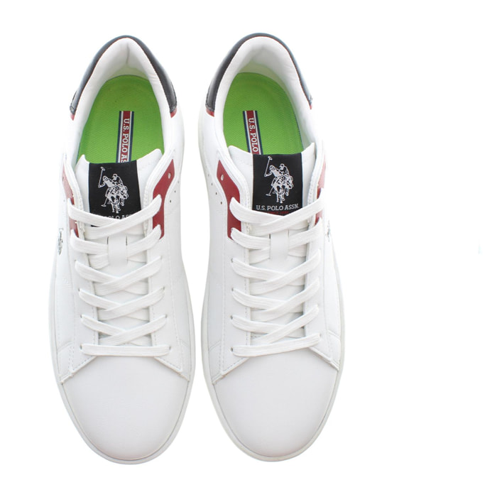 Sneakers U.S. Polo Assn White Red