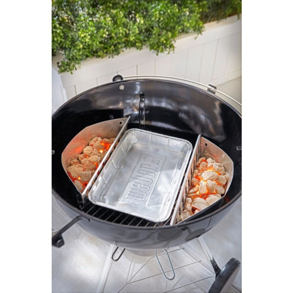 Barquette aluminium WEBER grandes barquettes aluminium - Lot de 10
