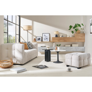 Élément mural TV horizontal en bois clair  L137.5 cm ETERNEL