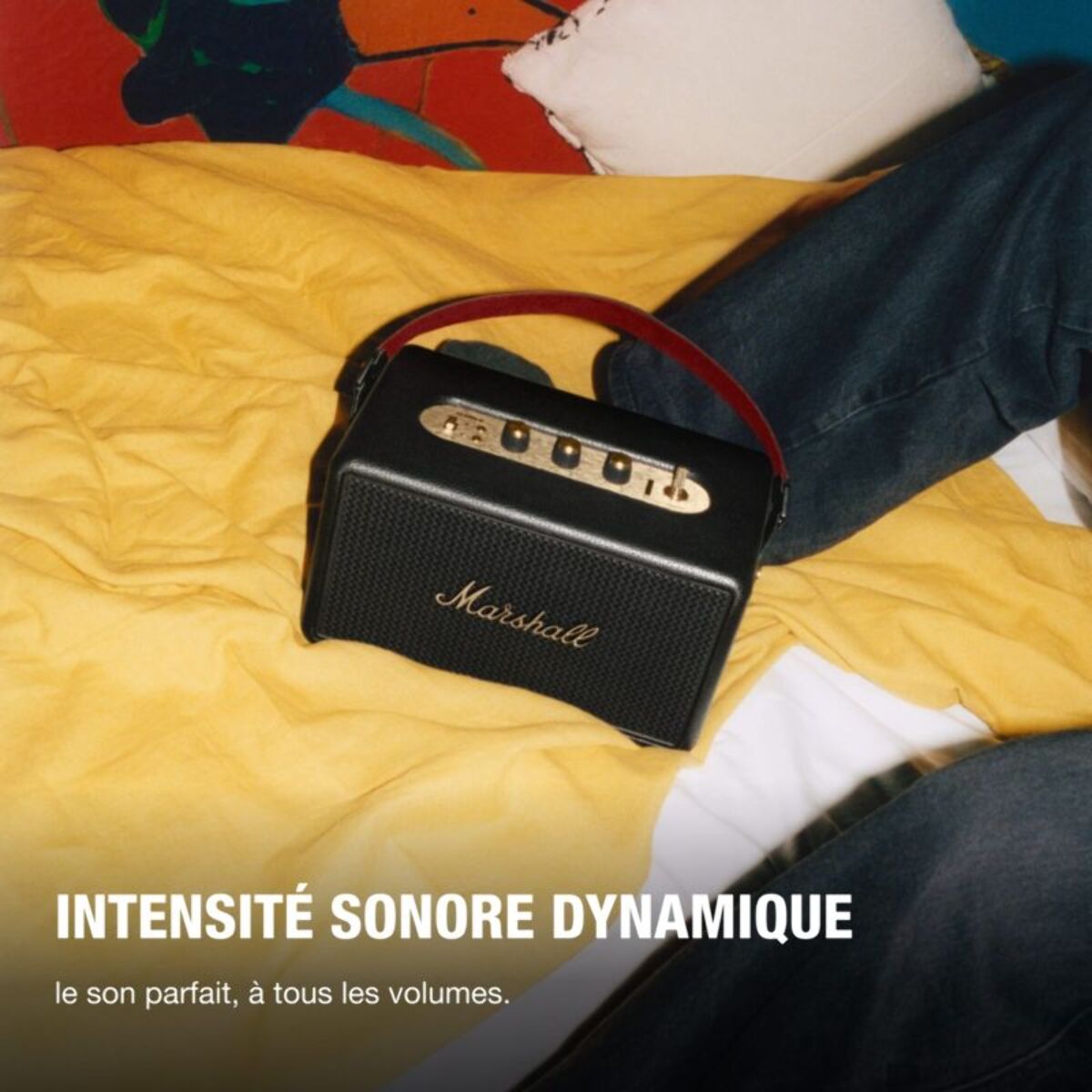 Enceinte portable MARSHALL Kilburn III Black and Brass