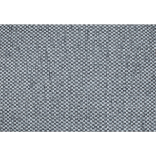 Lot de 2 Coussins 40 x 40 cm tissu gris - LUGANO