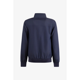 Giacca Esercito con zip blu uomo