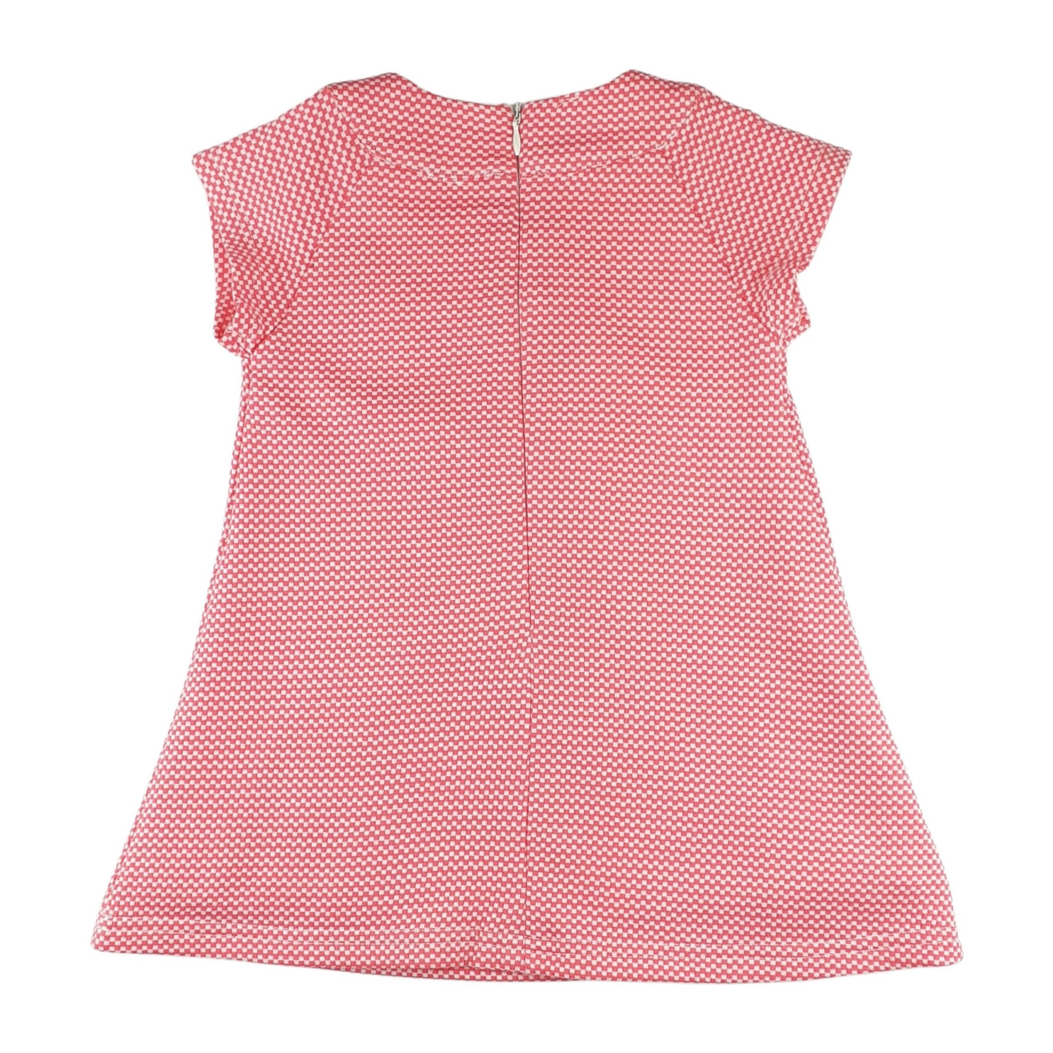 ABITINO QUADRETTO FUCSIA/LATTE FIORELLINI