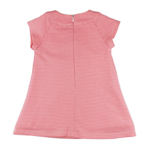 ABITINO QUADRETTO FUCSIA/LATTE FIORELLINI