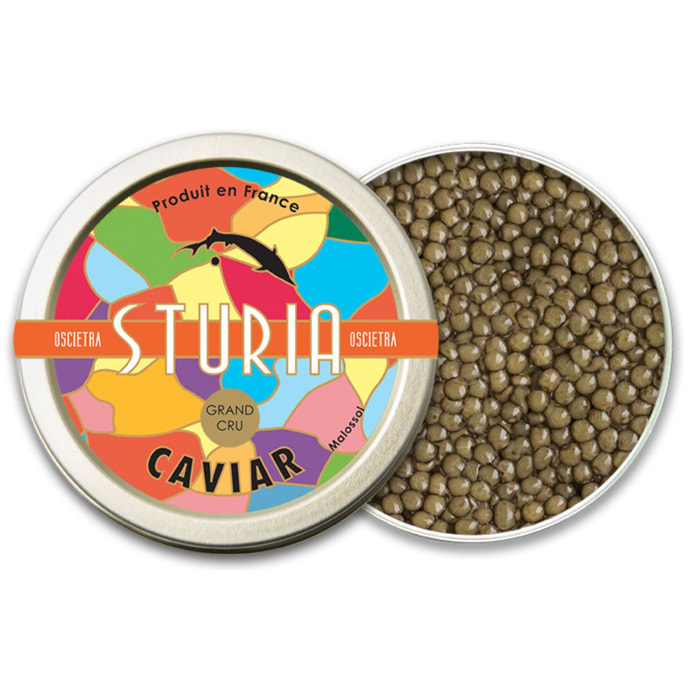 Caviar Oscietra Grand Cru - 250g - France - Sturia - Maison Blanc
