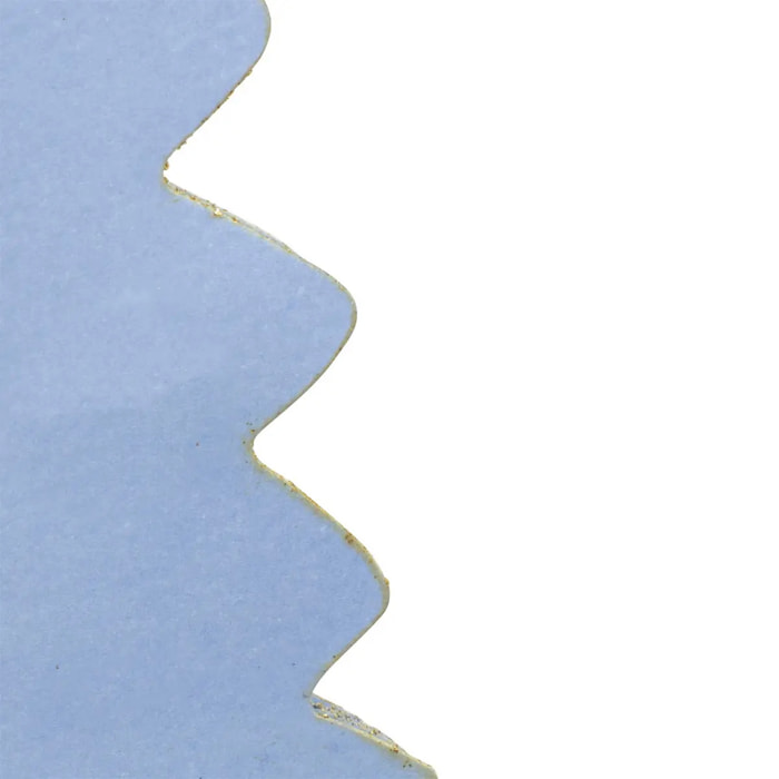 Sapin papier H.30cm bleu