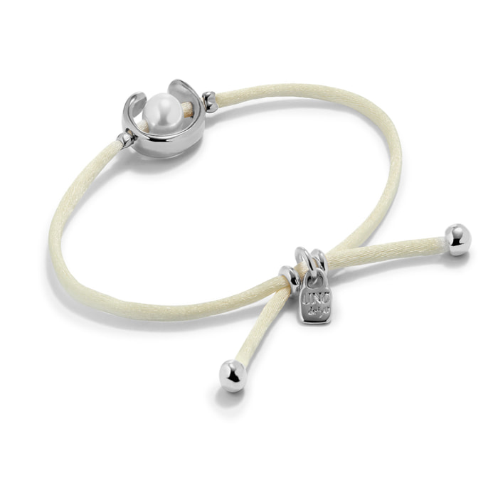 Pulsera SER DIFERENTE CREMA M