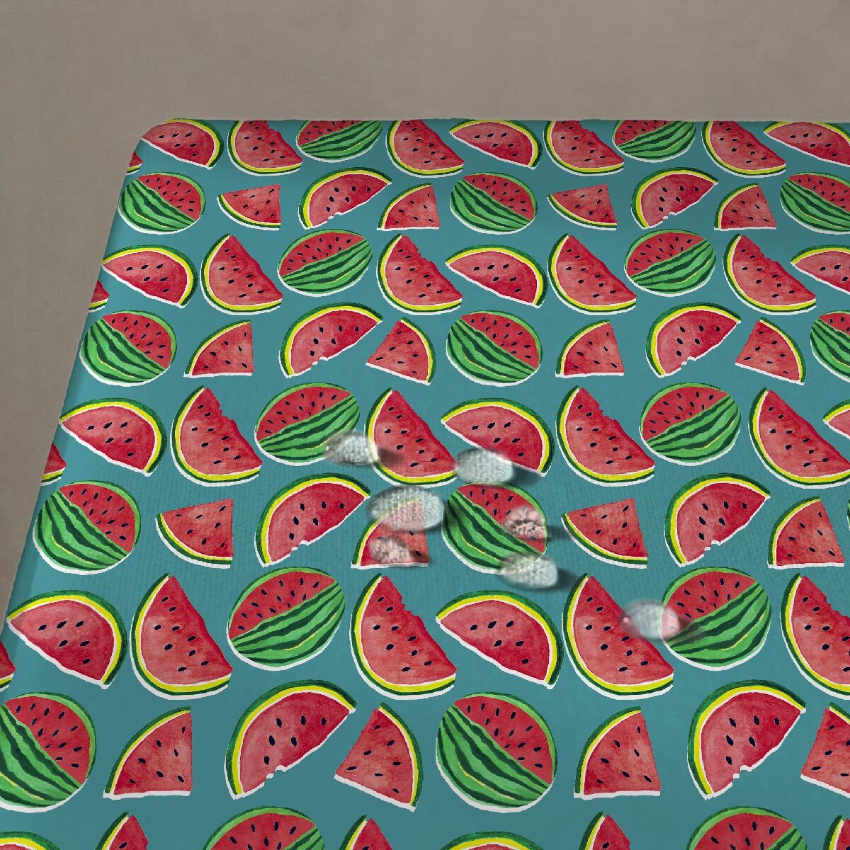 Mantel antimanchas Water Melon - 100% algodón -