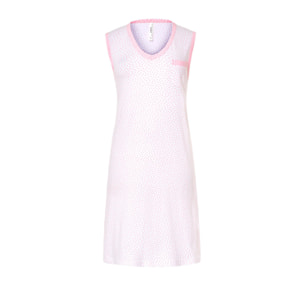 Camisón corto mujer corazones escote pico suave