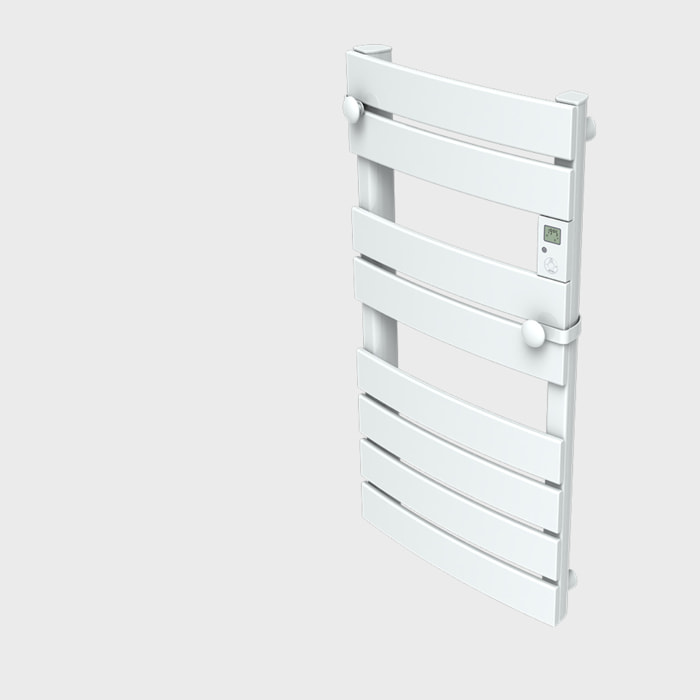 sèche-serviette LCD blanc 600w