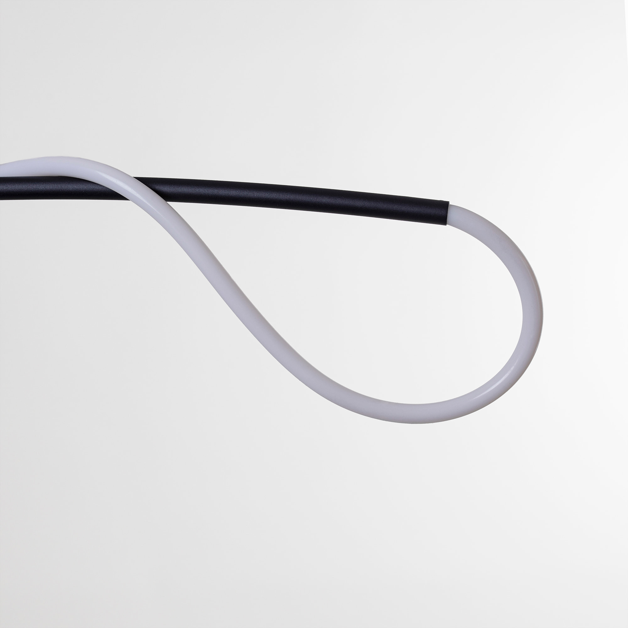 FORLIGHT Colgante Tress LED 23.5W Blanco Neutro - 4000K Negro para Interior de Techo en Comedor, Salón, Cocina