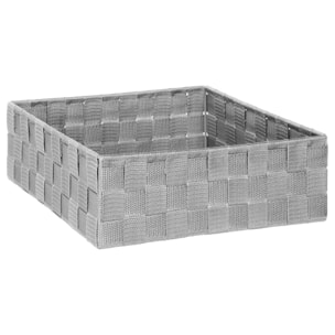 4 paniers bisauté "Lise" gris
