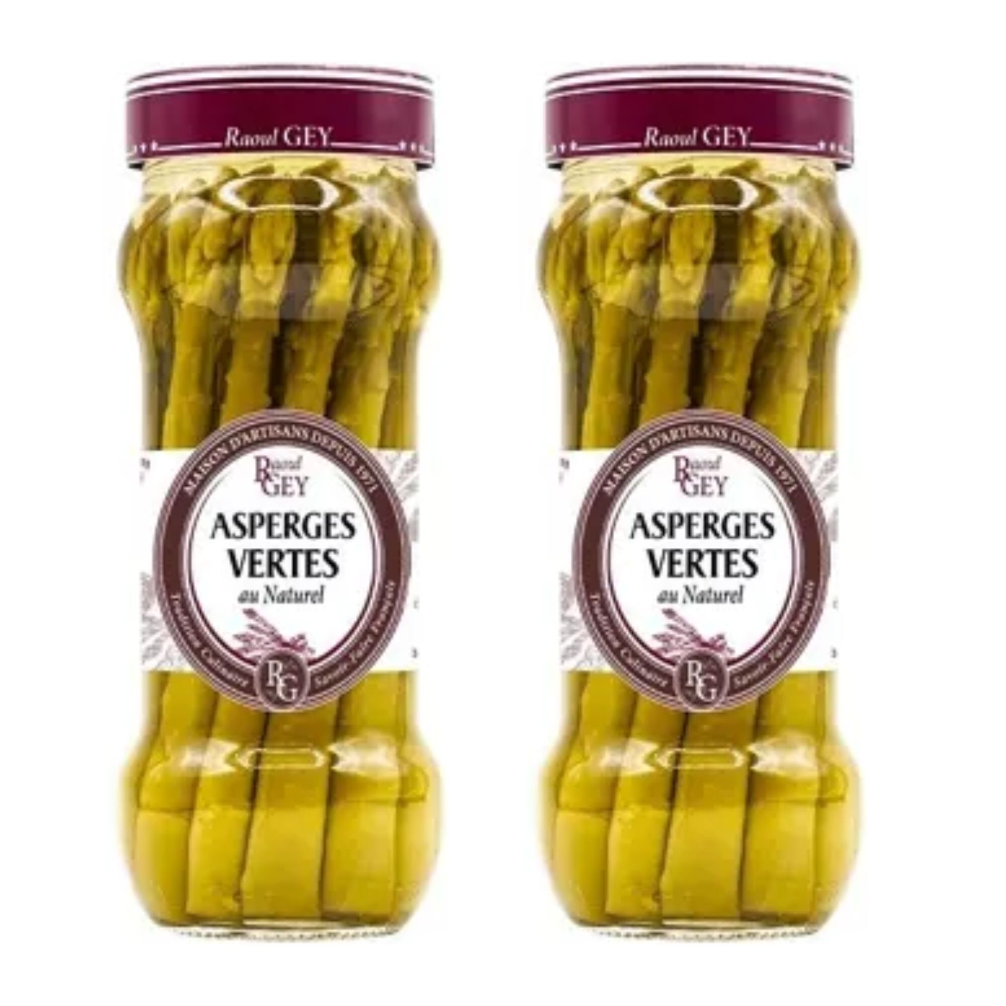 2 x Asperges Vertes - 2x37 cl - Madagascar - Raoul Gey