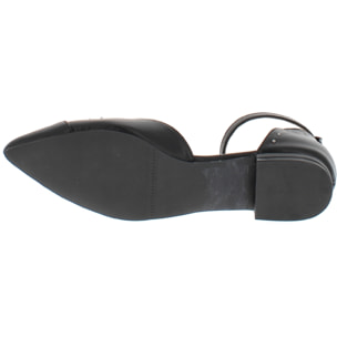 Marina Galanti Scarpe Donna Hankle Strap Ballet Flat MG W24A035 Black