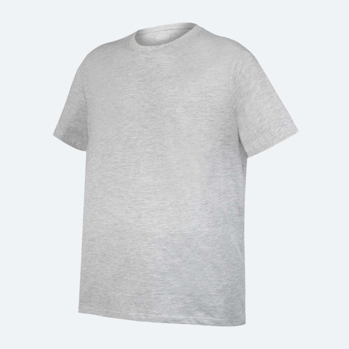 Camiseta MUNICH casual de algodón-viscosa gris