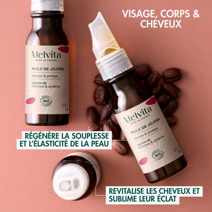 Huile de Jojoba - Hydratante & Réparatrice 50 ml