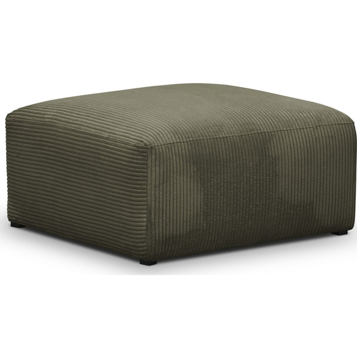 Pouf modulable en velours côtelé - MODULO