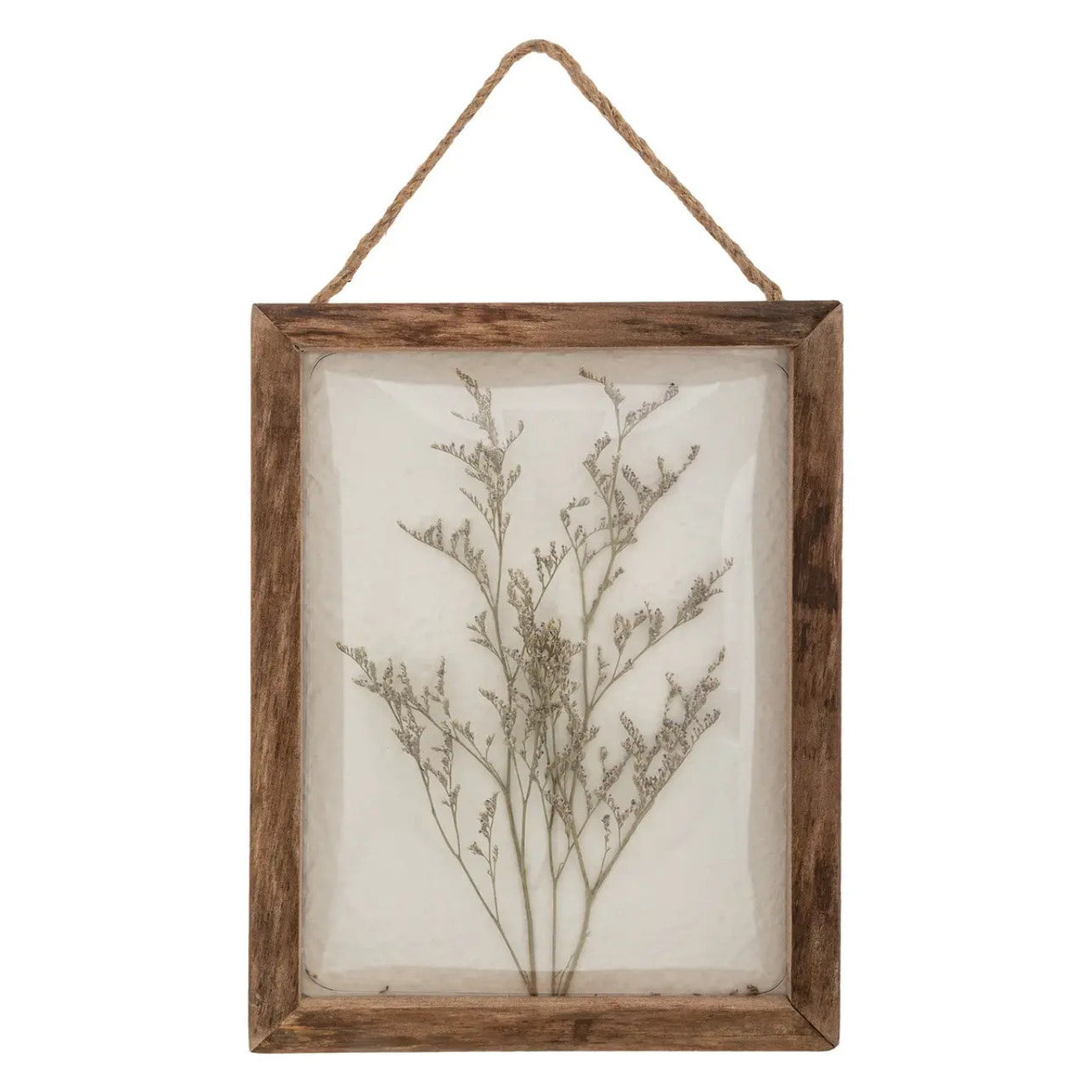 Déco murale fleurs Jonas bois 20x25cm