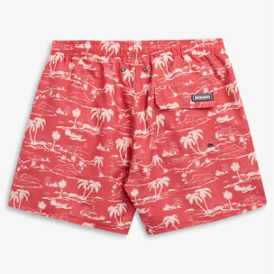 Sebago - Costumi da Bagno Uomo Rosso - Sandbeach