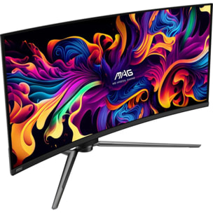 Ecran PC Gamer MSI MPG 341CQP 34" Incurvé 1800R UWQHD 175Hz QD-OLED HDMI 2.1 AMD FreeSync