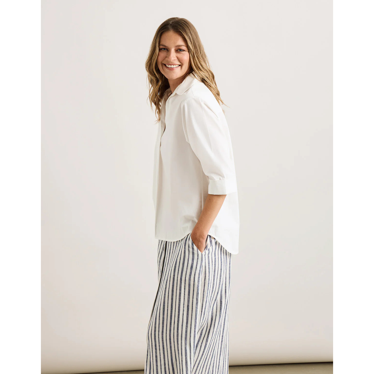 Camisa Oversize Blanco - Lospine