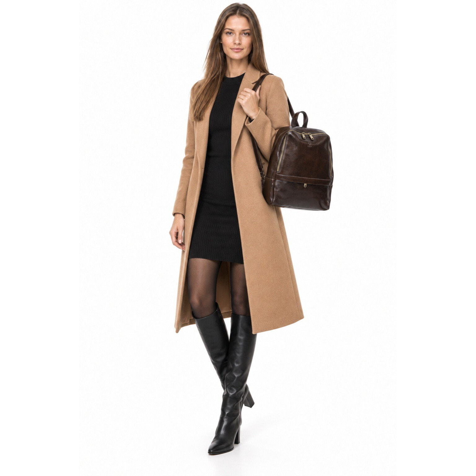 Zaino Anna Luchini Marrone