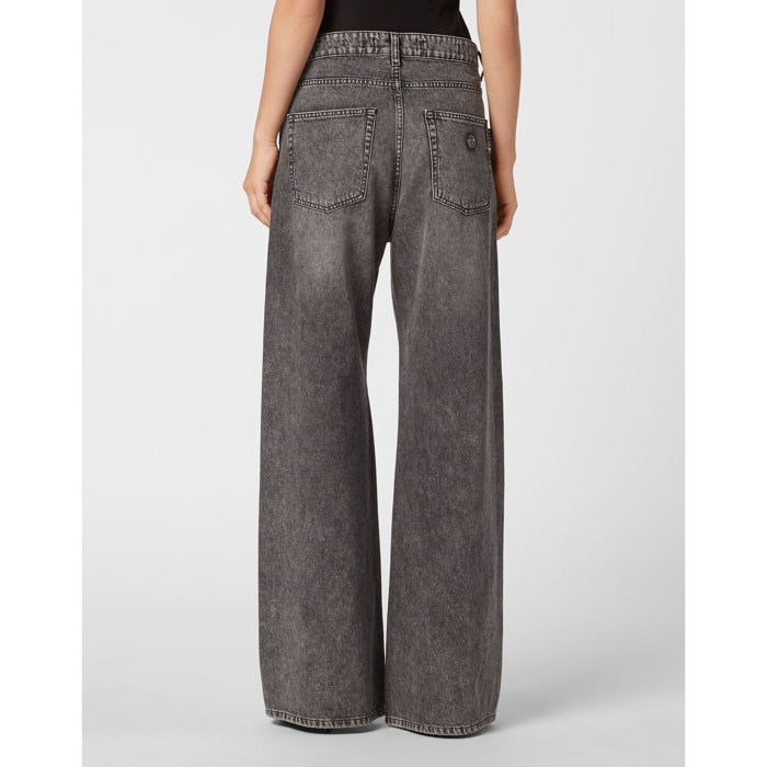PHILIPP PLEIN Jeans taglio skater