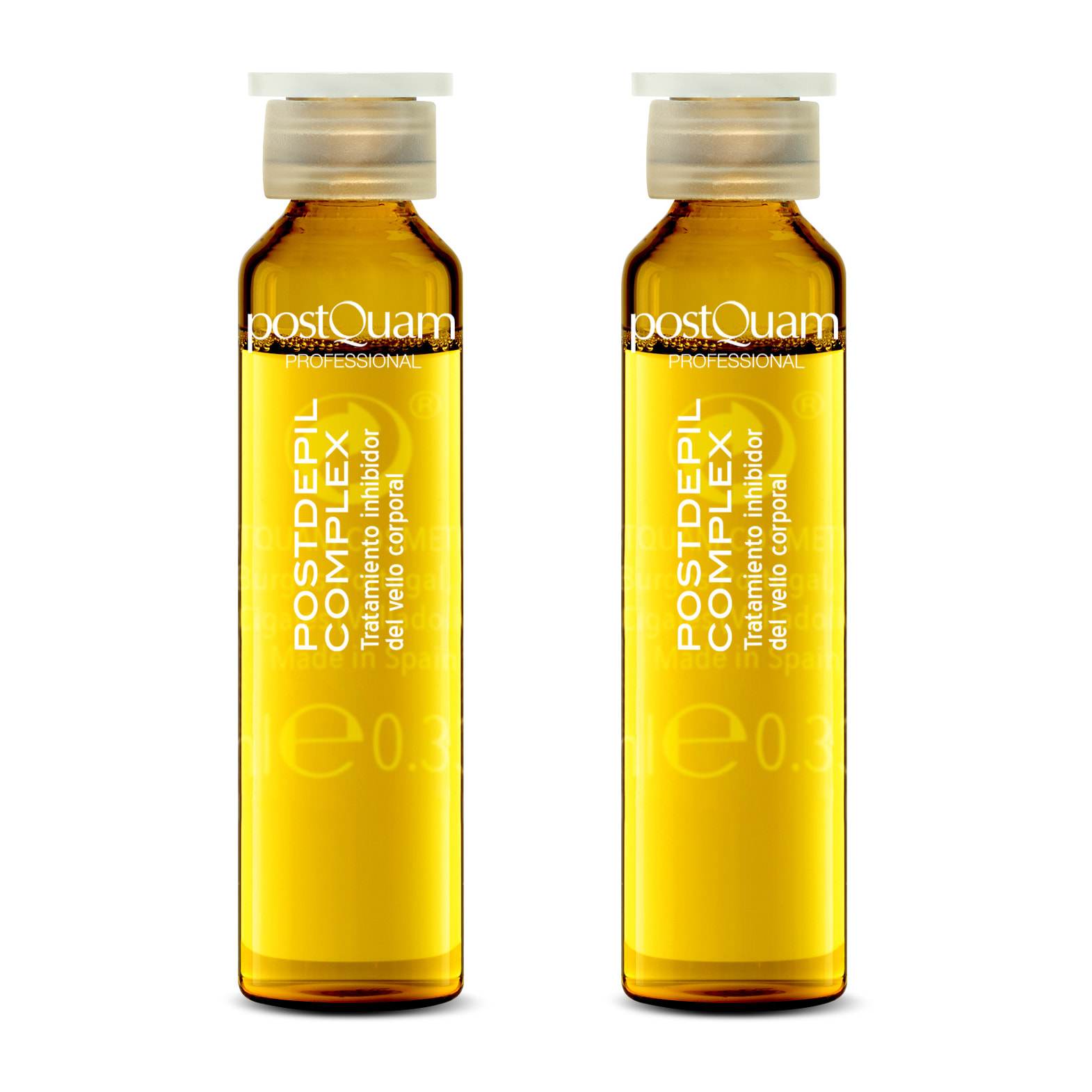 tratamiento inhibidor de vello 12 ampollas x 10 ml