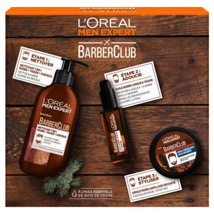 L'Oréal Men Expert Barber Club Coffret Barbe 3 produits