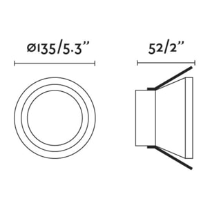 CROC 13 Empotrable blanco