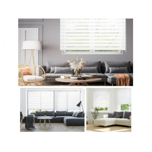 Store enrouleur Polyester Translucide 100x250