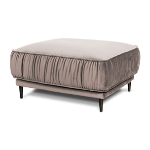 Pouf taille L Fiorenzo Velours