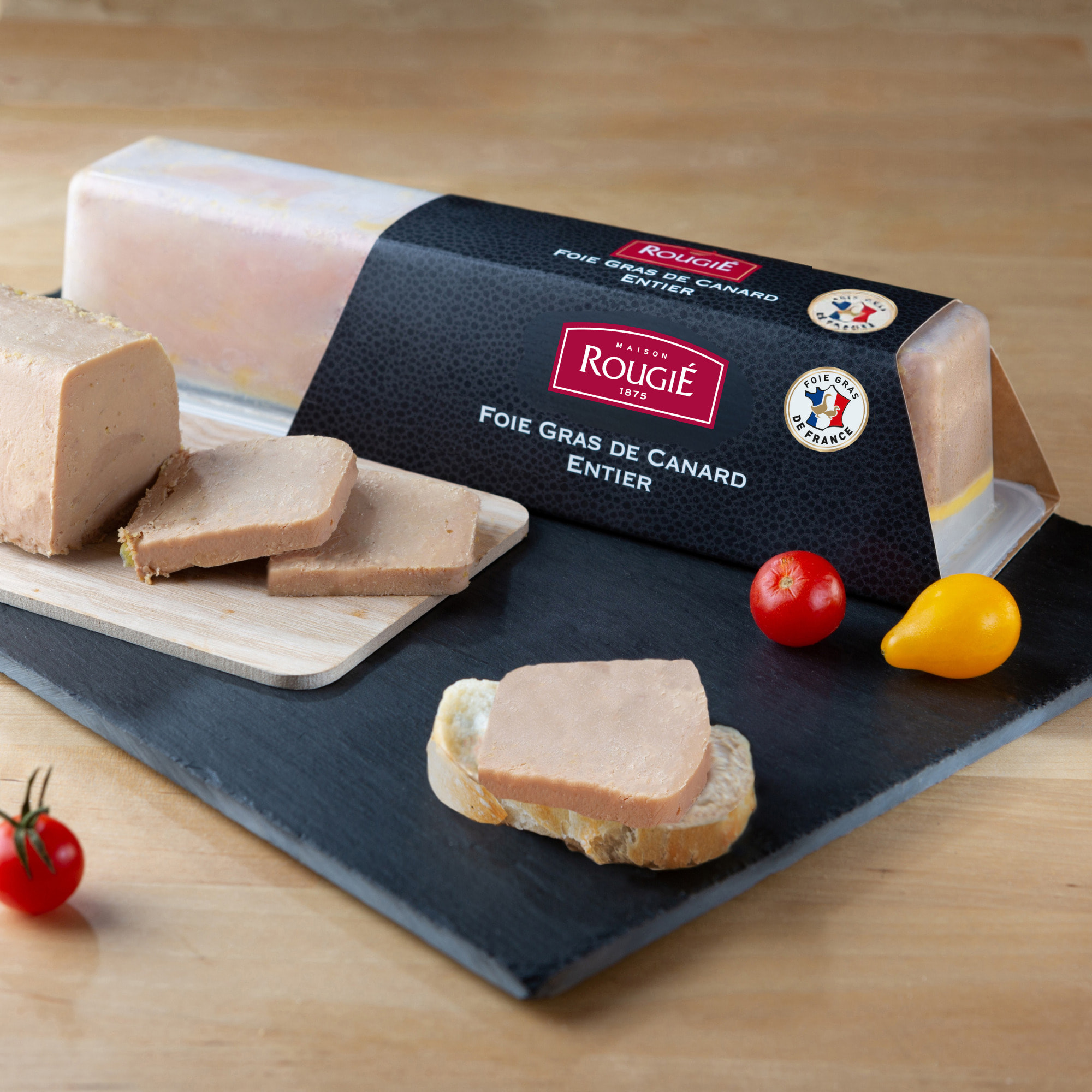 Foie gras entier de canard mi-cuit 1kg