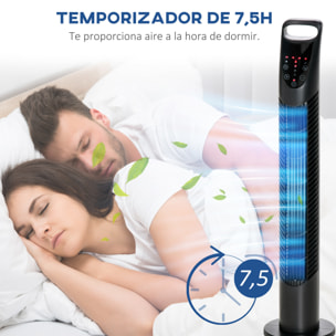 Ventilador Torre con Mando a Distancia 3 Niveles de Velocidad