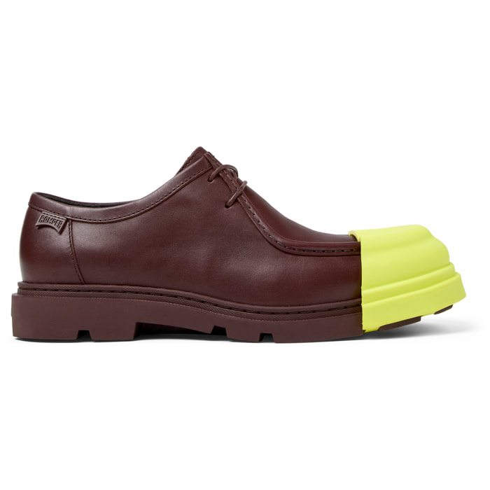 Zapatos de cordones - CAMPER Junction - Burdeos - Cuero liso