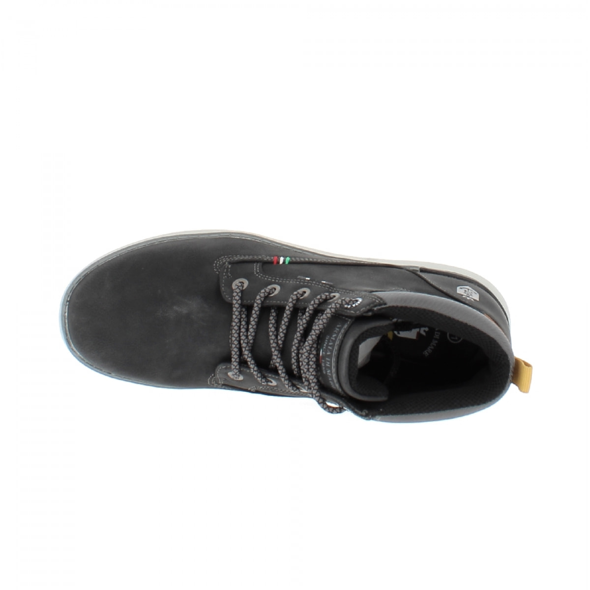 Armata di Mare Scarpe Uomo Stivaletti Casual Stringati con Soletta Rimovibile in Memory Foam AMU W21M23 Black